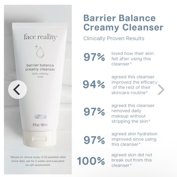 💦 Face Reality Barrier Balance Creamy Cleanser - Picture 6 of 7